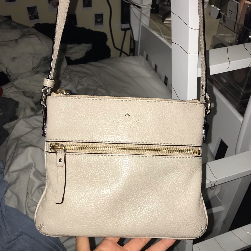 Tan Kate Spade Crossbody Purse